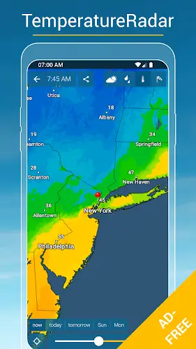 Weather & Radar USA - Pro屏幕截圖1