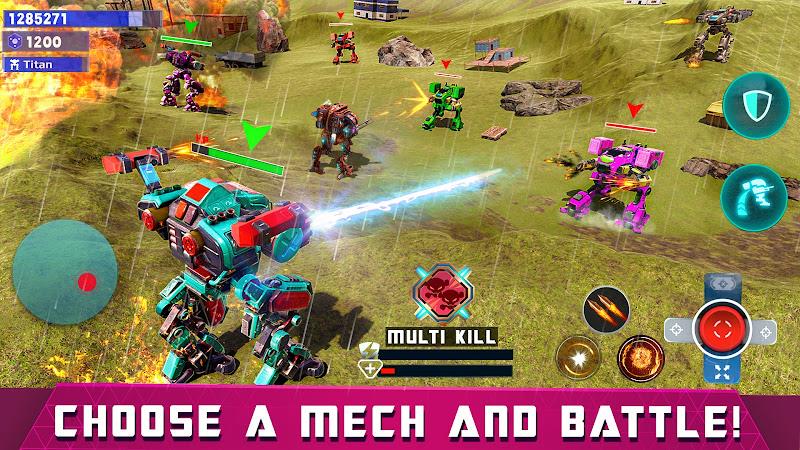 Mech Robot Games - Multi Robot ảnh chụp màn hình 2