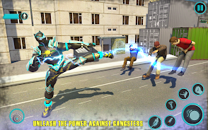 Flying Panther Robot Hero Game Screenshot 2