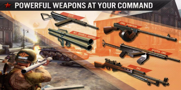 Screenshot World War 2 Frontline Commando 2