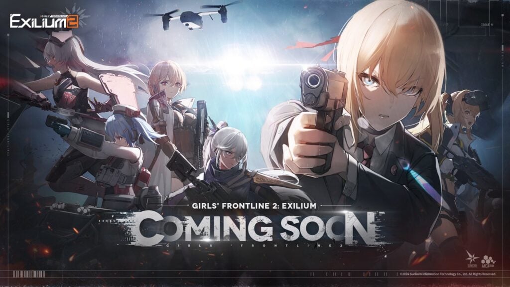 Estreia global de Girls Frontline 2: Exilium Website e canais sociais