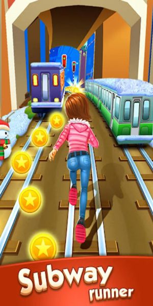 Subway Princess Runner captura de pantalla 1