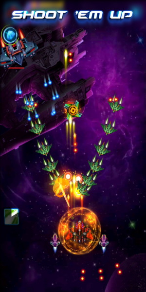 Space Invaders: Galaxy Shooter ảnh chụp màn hình 2