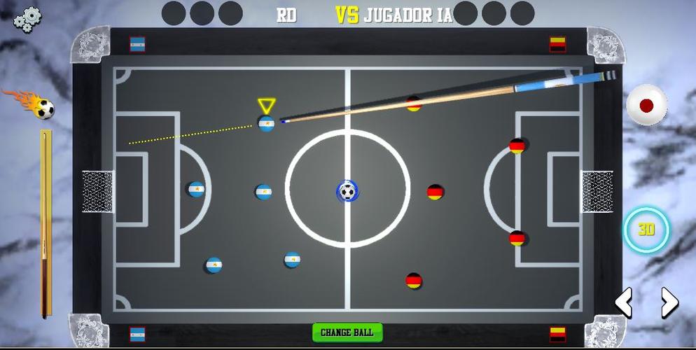 FOOTPOOL:  Soccer & billiards zrzut ekranu 4