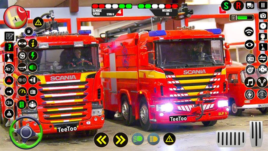 Police Ambulance Fire Truck屏幕截圖2