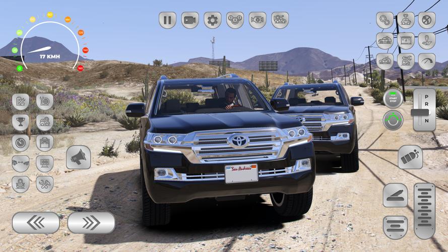 Luxury Land Cruiser Sand Drive Screenshot 3