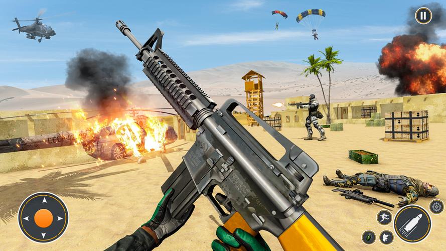 Gun Games Offline 3D Shooting Скриншот 2