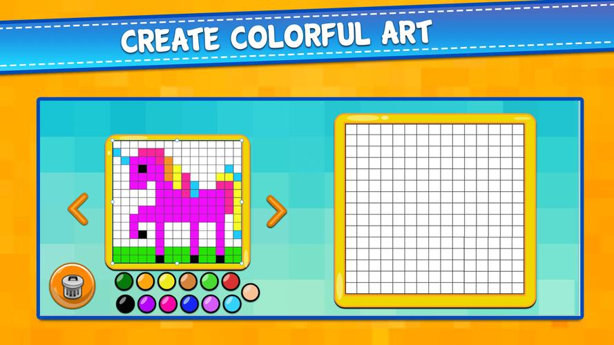 Pixel Art Coloring Games屏幕截圖2