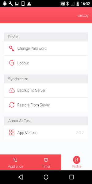 Aircast Rem captura de pantalla 3