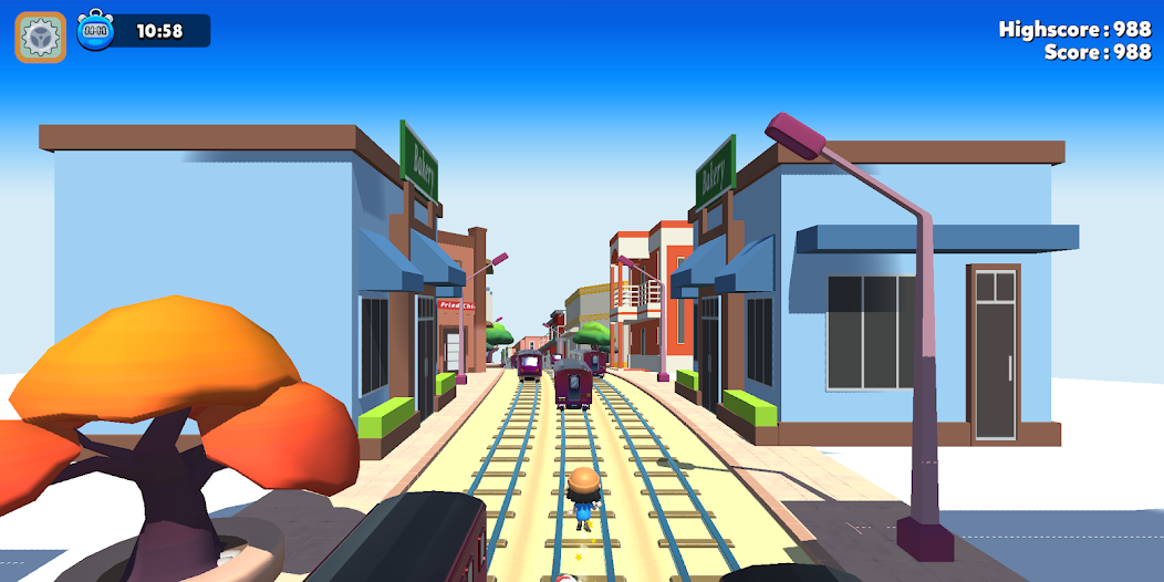 Subway Run Mod स्क्रीनशॉट 4