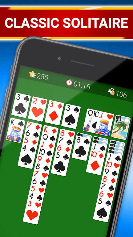 Solitaire Classic: Pro 스크린 샷 1