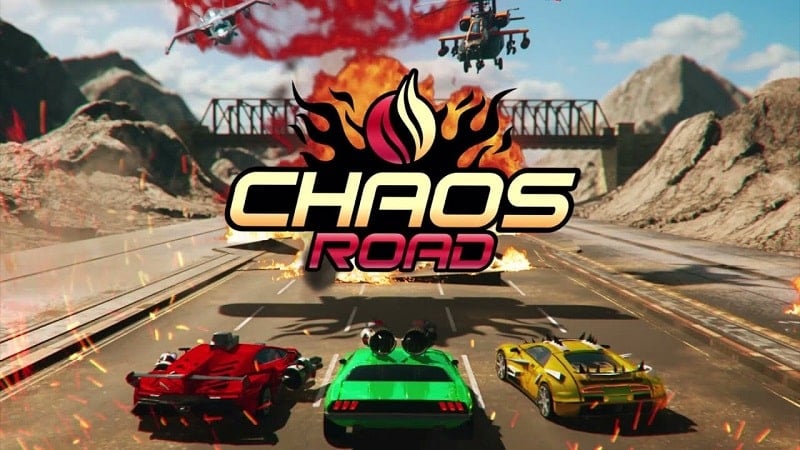 Chaos Road: Combat Car Racing屏幕截圖1