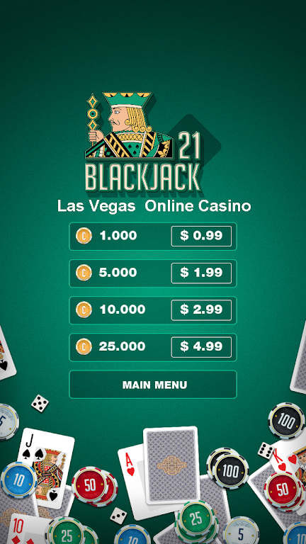 Screenshot BlackJack 21: Las Vegas  Online Casino Game 2