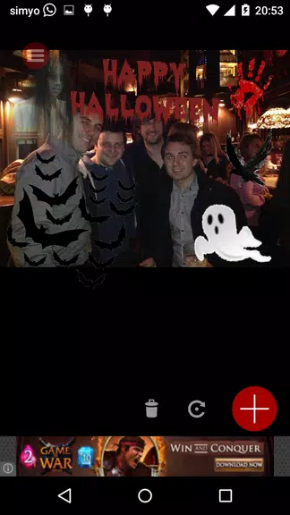 Halloween Photo stickers屏幕截圖1