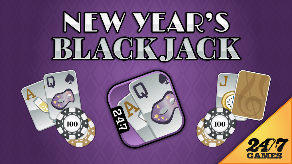 New Years Blackjack Screenshot 1