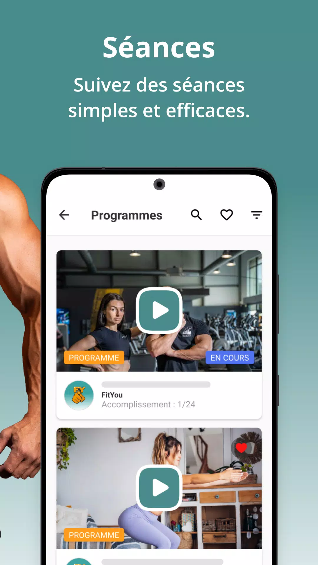 FitYou - Fitness, Nutrition screenshot 3