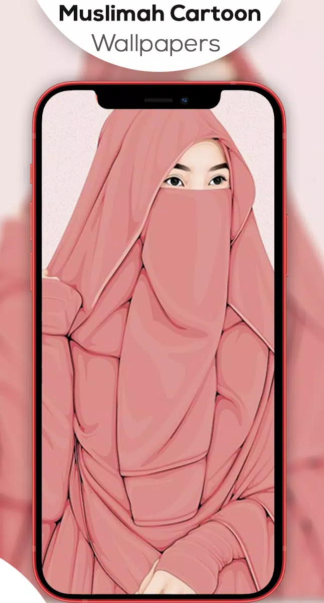 Muslimah Cartoon Wallpapers HD 스크린 샷 3