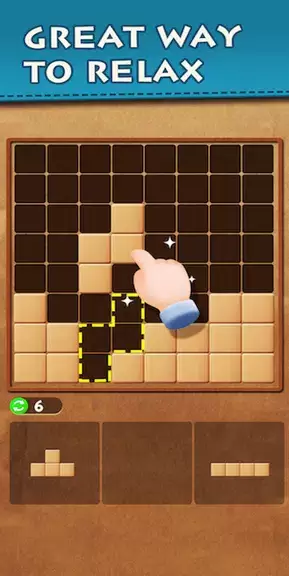 Wood Block Puzzle Classic Game屏幕截圖2