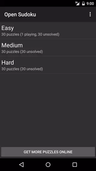 Open Sudoku Zrzut ekranu 1