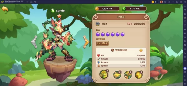 Idle Heroes Sylvie Guide: Fähigkeiten, Artefakte, Steine & Baum