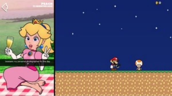 Bowser x Peach: Superstar Sexting Capture d’écran1