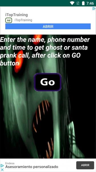 Ghost call prank screenshot 4