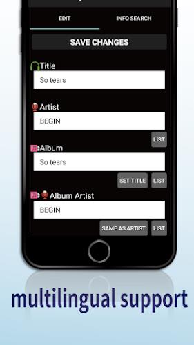 TK Music Tag Editor экрана 1