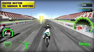 Motorbike 3D Drag Race স্ক্রিনশট 4