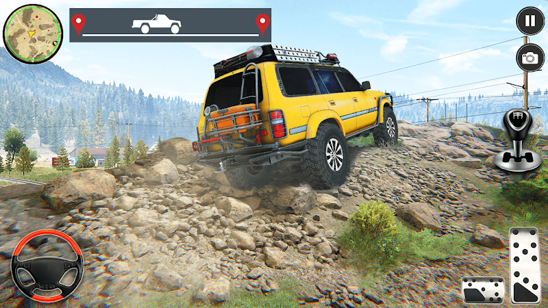 4x4 Turbo Jeep Racing Mania screenshot 3