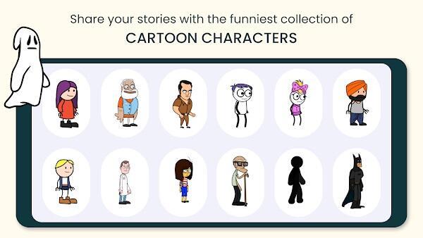 TweenCraft Cartoon Video Maker Скриншот 3