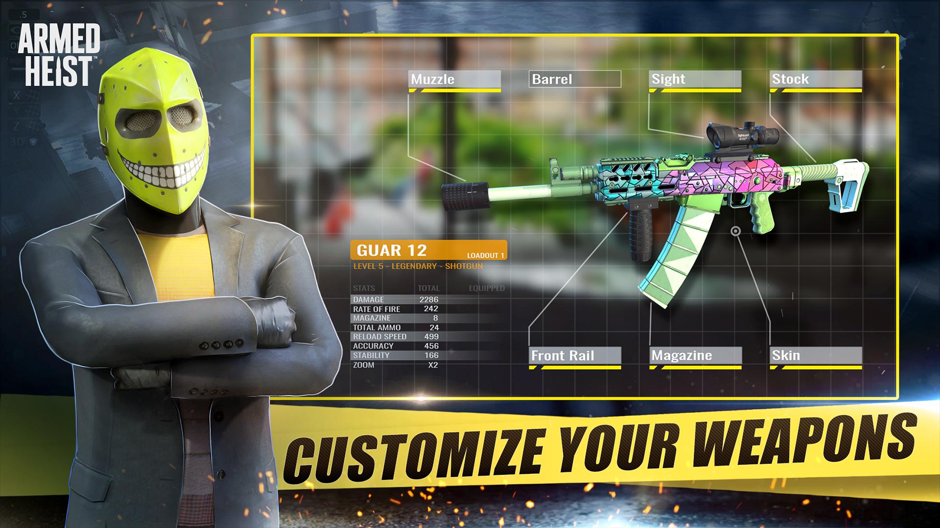 Armed Heist captura de pantalla 3