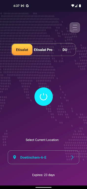 Raj VPN экрана 2