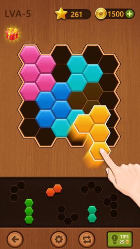 ภาพหน้าจอ Hexa - Jigsaw Puzzles 1