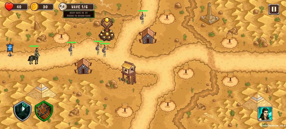 Vulcan's Tower Defense应用截图第3张