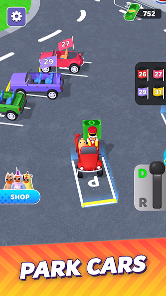 Valet Master - Car Parking Mod应用截图第1张