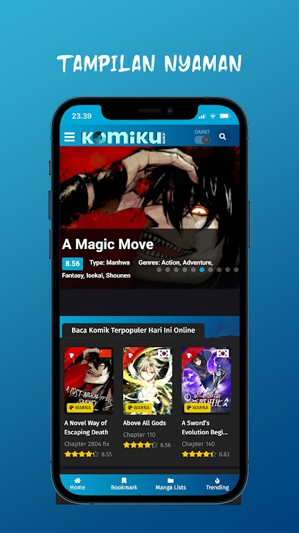 Komiku – Komik V3 Indonesia Mod screenshot 1
