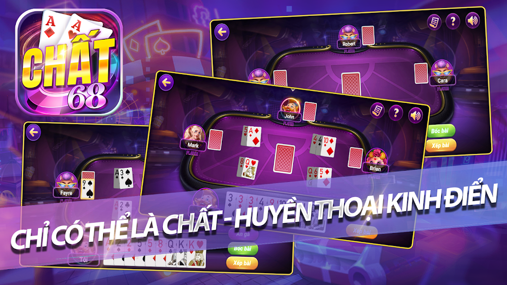 Chất68: Đánh Bài Doi Thuong экрана 2