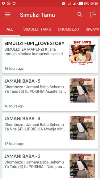 Simulizi Tamu za Mapenzi - na ekran görüntüsü 2