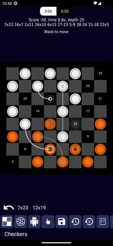 ภาพหน้าจอ Chess & Checkers 2