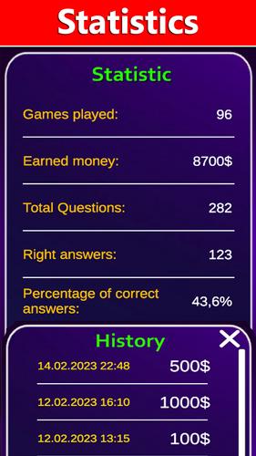 Millionaire - Quiz 2025 Screenshot 4