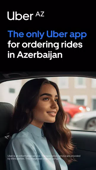 Uber AZ — Taksi və Çatdırılma屏幕截圖1