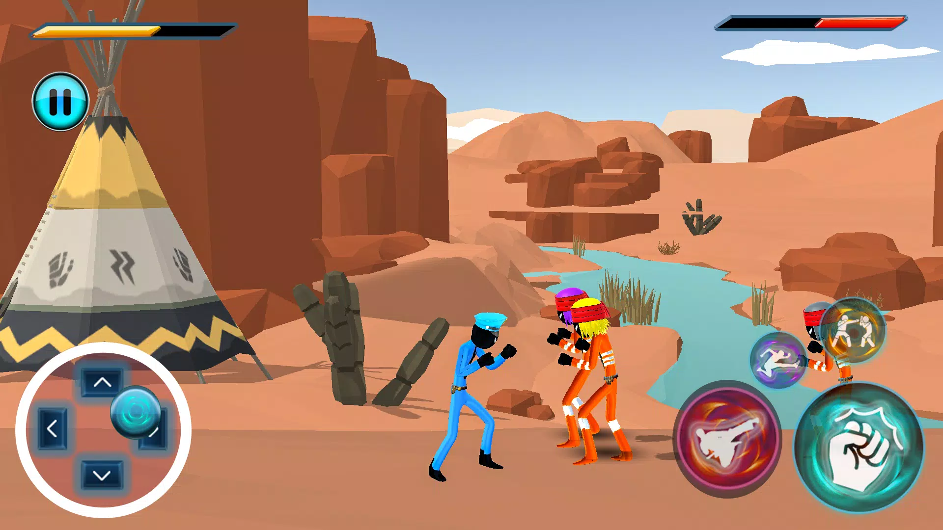 Stickman Fight Battle Survival应用截图第1张