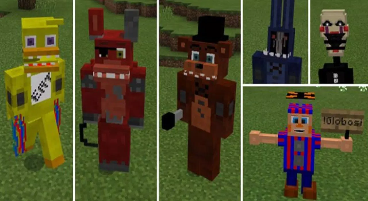 Five Nights At Freddy’s For Minecraft Capture d’écran1