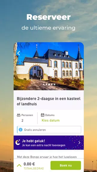 Bongo: Reserveer je cadeaubon экрана 4