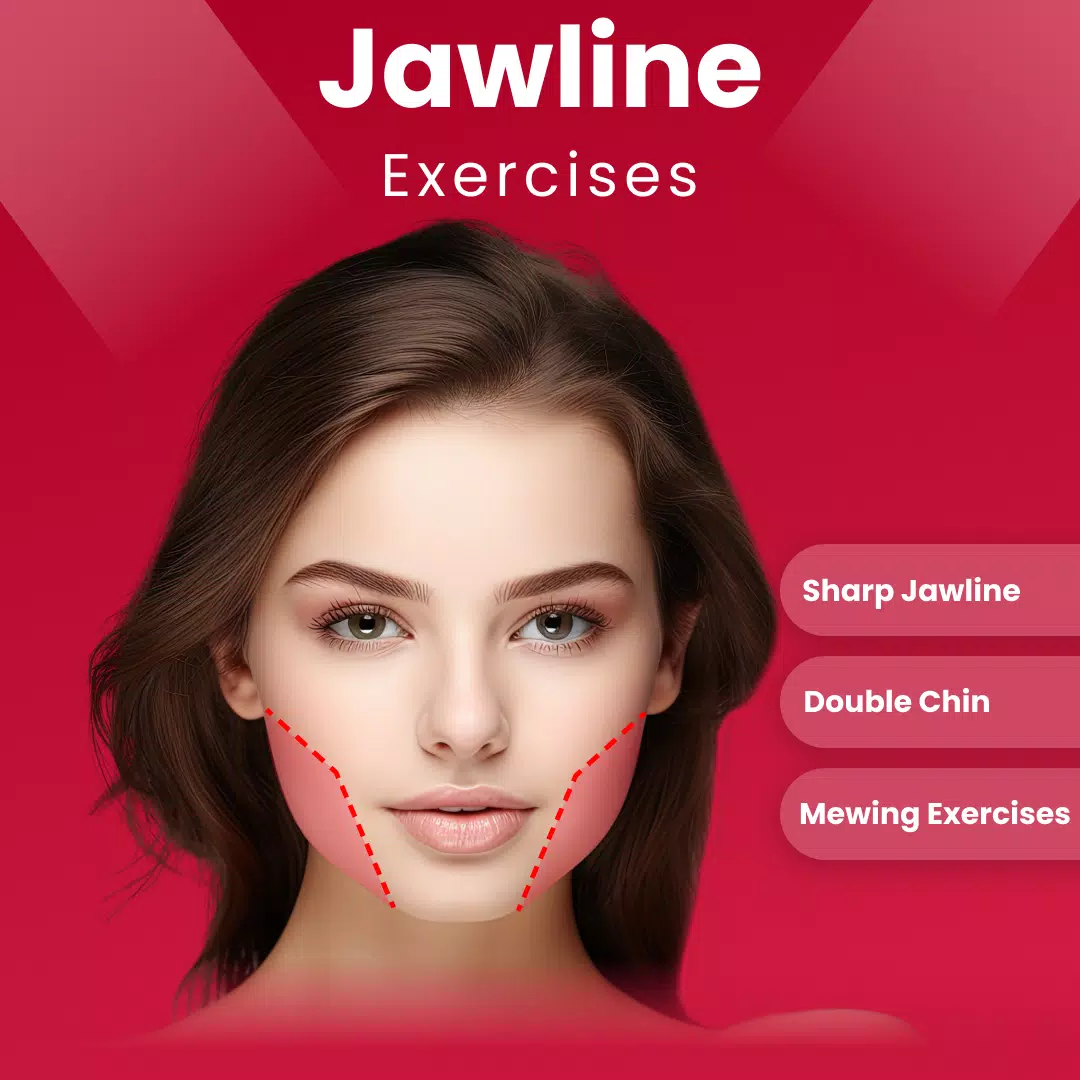 Jawline Exercises & Mewing ekran görüntüsü 1