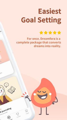 Dreamfora: AI Goal Setting Capture d’écran2