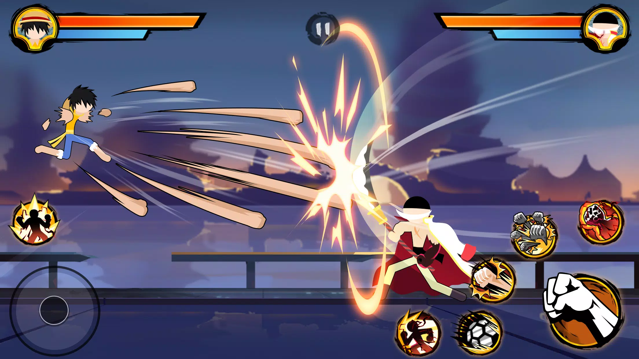 Stick Pirates Fight captura de pantalla 1