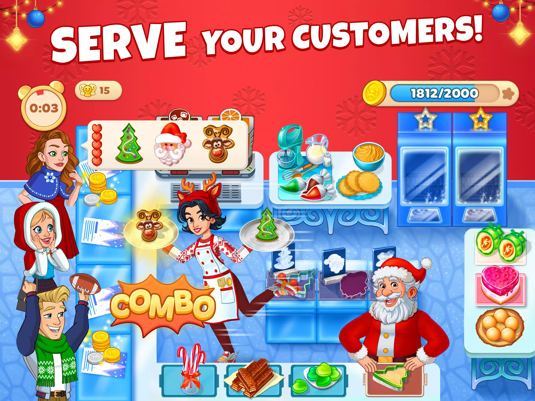 ภาพหน้าจอ Cooking Diary® Restaurant Game 1