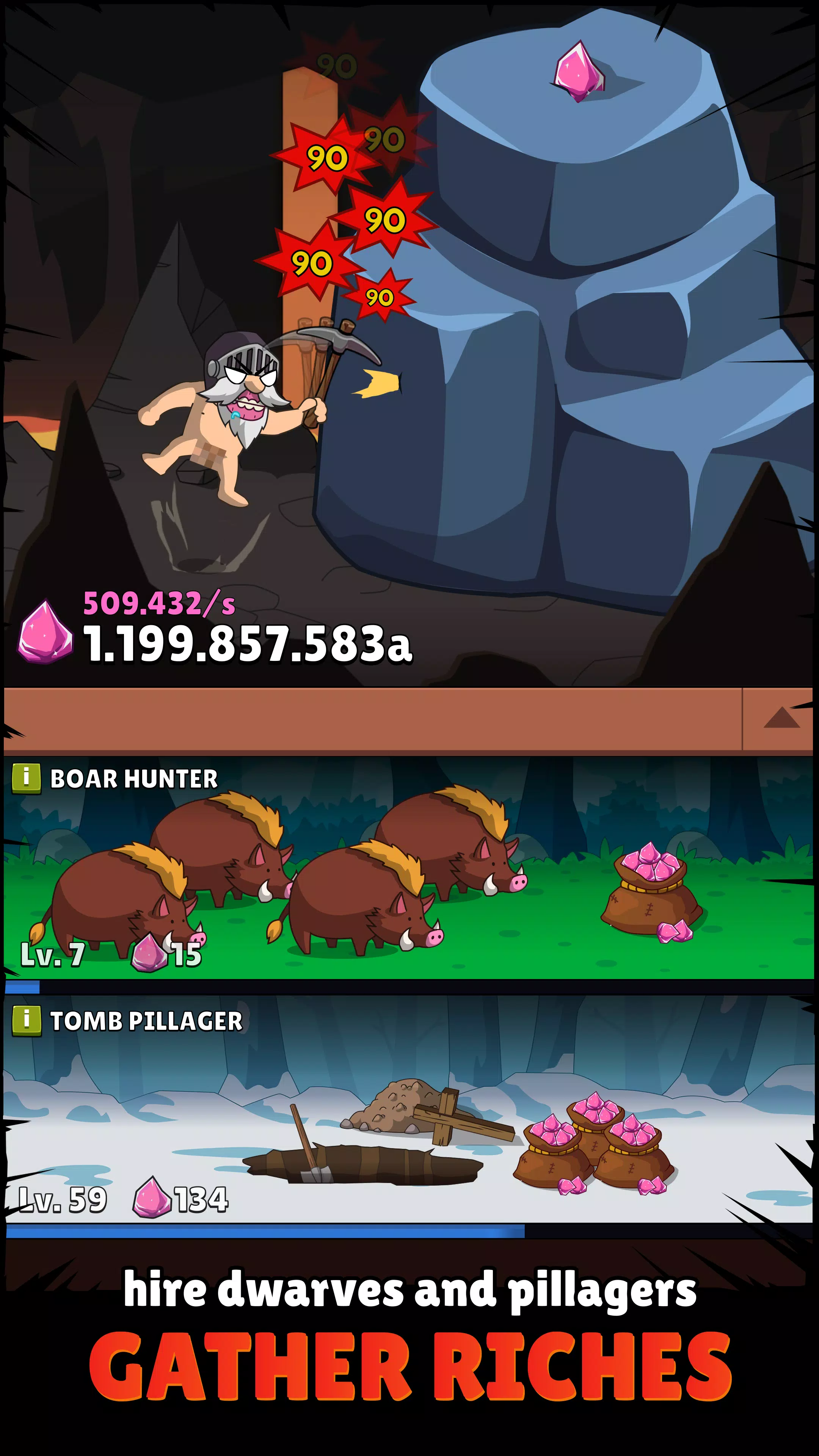 Hero Hero Clicker screenshot 4