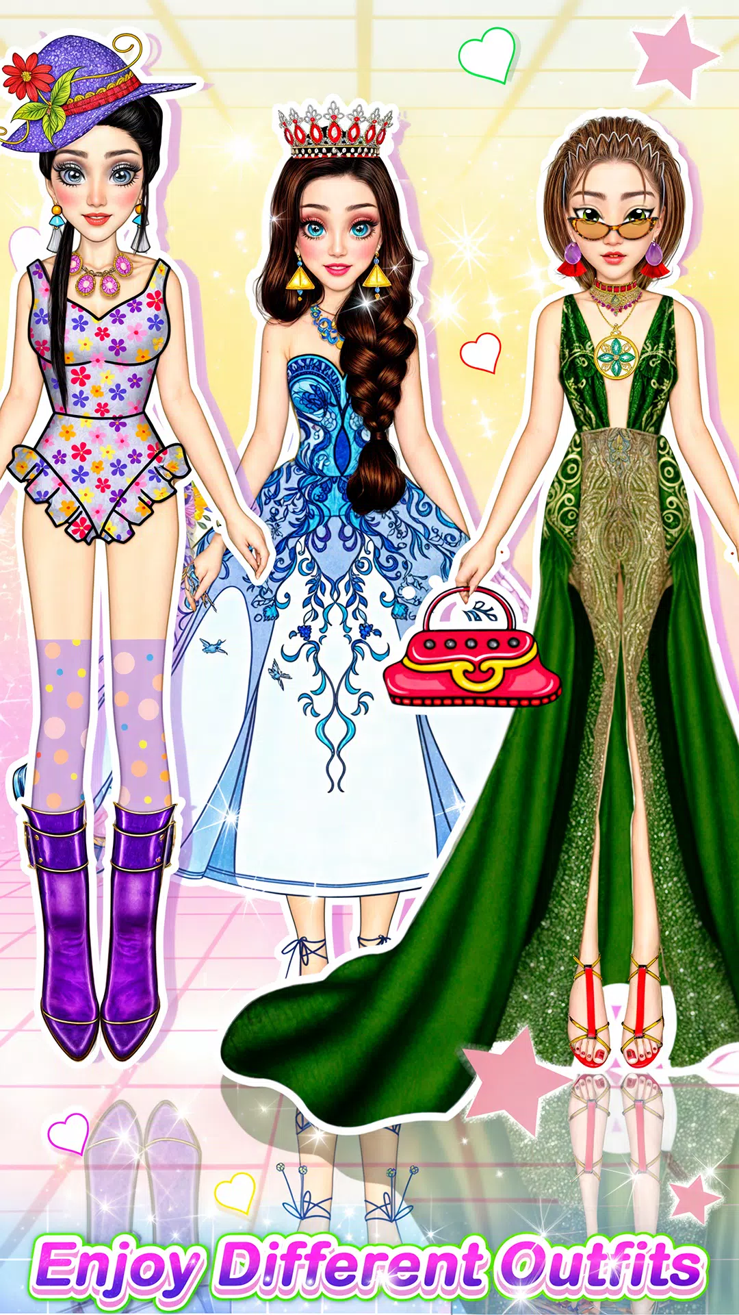 Paper Doll: Dress Up DIY Game экрана 3